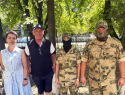 Парта Героя, дети и Гармаш: как Росгвардия вдохновила школу в Херсонской области