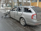 В Новой Каховке дрон ВСУ разорвал гражданскую машину у аптеки