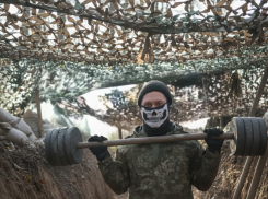 Как заниматься спортом на передовой показал боец Херсонского направления