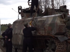 Танк Т-72Б3М «Днепра» уничтожил украинский «Леопард» точным выстрелом