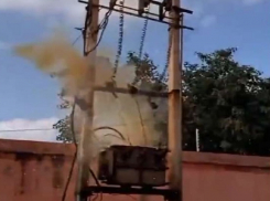 В селах вокруг Геническа отрубили электричество из-за аварии 