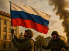 Тайный сигнал для русских: стало известно с какой целью подняли триколор в Херсоне