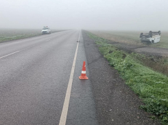 Женщина пострадала при опрокидывании микроавтобуса на трассе «Херсон – Аскания-Нова»