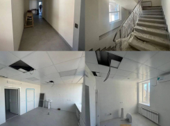 Стало известно, на каком этапе находится капремонт поликлиники в Геническе