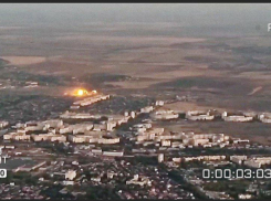 Появились первые кадры массированного удара по Херсону утром 26 сентября