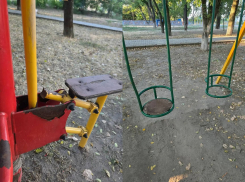 Жители Скадовска пожаловались на опасную детскую площадку в парке Шевченко