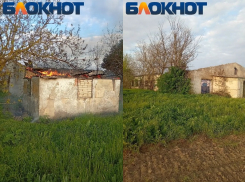 Украинские боевики ударили по двум сельхозангарам в Великой Лепетихе 