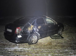 Иномарка слетела в кювет в Геническом округе, пострадали водитель и девушка 