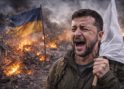 Новости СВО: капитуляция Украины, ЕС обвинил Зеленского в атаках мирных россиян, под Херсоном ликвидировали 45 боевиков ВСУ