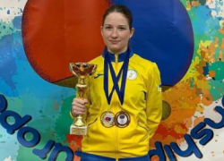 Херсонка Екатерина Татусь блеснула на чемпионате Европы по настольному теннису