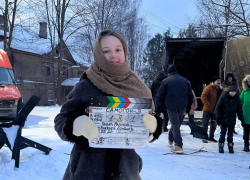 Школьница из Херсонской области дебютировала в военном кино на НТВ