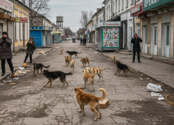 В Новокаховском округе Херсонщины резко выросло число бездомных собак