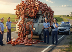 Из Херсонщины в Крым пытались ввезти 120 кг просроченной колбасы