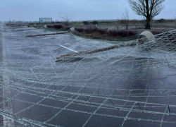 Водителей попросили воздержаться от поездок между Херсоном и Николаевом из-за упавшего антидронового коридора