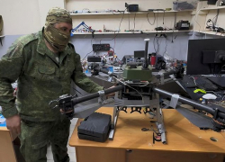 Бойцы группировки войск «Днепр» в полевых условиях создали сверхлёгкий гексакоптер