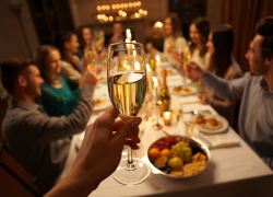 Подготовили подборку новогодних тостов для семьи, друзей и коллег