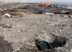 Военкор Коц показал Антоновский мост после 150 попаданий HIMARS - видео