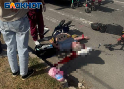 Самокатчик насмерть сбил пенсионера на пешеходном переходе в Каховке и скрылся