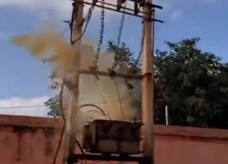 В селах вокруг Геническа отрубили электричество из-за аварии 