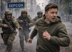 В Херсоне мужчина, пытаясь сбежать от военкомов, попал под авто