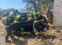 В Херсонской области в салоне автомобиля сгорел водитель