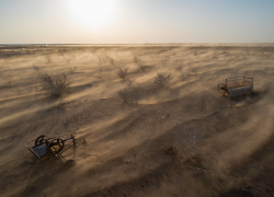 Херсонская область превращается в пустыню