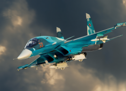 В Херсоне сняли на видео, как авиабомба ВКС России попала в воронку предыдущей ФАБ