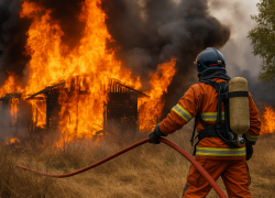 МЧС за сутки потушило 18 пожаров в Херсонской области