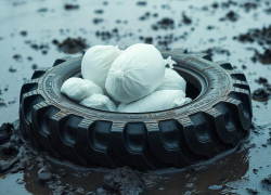 Житель Херсонской области прятал марихуану в тракторной шине