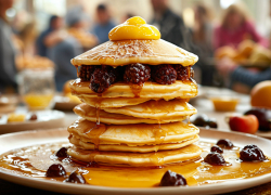 Блинный батл в Геническом колледже: депутаты и студенты испекли 400 блинов и сразились за звание мастеров кулинарии