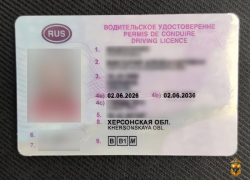 Скадовчанка ездила по поддельным правам в Херсонской области