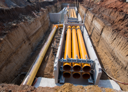 Новый магистральный водовод проложили в Каланчаке 