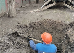 В Верхнем Рогачике ликвидировали порывы на водных магистралях