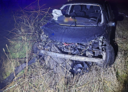 В Геническом округе пенсионер опрокинул «Рено» и попал в больницу