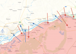 Не меньше 40 снарядов выпустили за сутки по Херсонской области