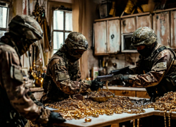 Военкомы ВСУ обокрали дом местной жительницы на 540 тысяч рублей