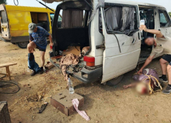 Дрон-камикадзе атаковал микроавтобус в Херсонской области, один человек погиб