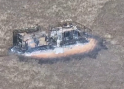 В Херсонской области дроновод взорвал бронетранспортер ВСУ, видео