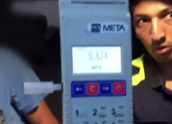 В Херсонской области сотрудники ДПС задержали пьяного водителя квадроцикла