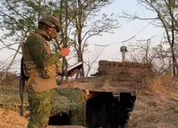В Херсонской области «Мста-Б» уничтожила бронеавтомобиль ВСУ с боевиками