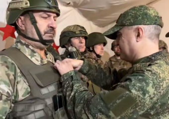 В Херсонской области наградили 39 героев СВО