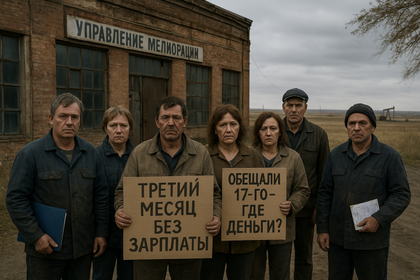 Работники херсонского госпредприятия третий месяц сидят без обещанной зарплаты