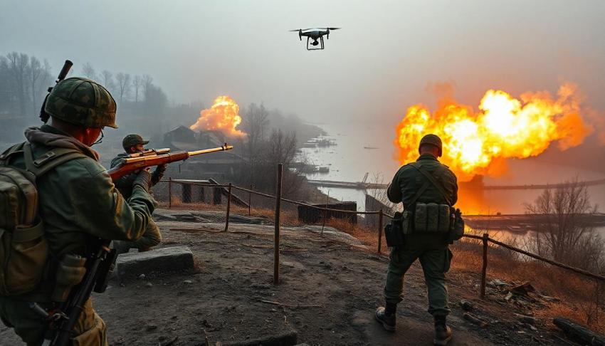 За сутки бойцы «Днепра» ликвидировали 90 боевиков ВСУ на херсонском направлении