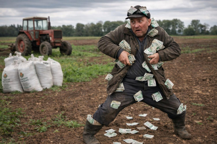 Фермер из Херсонщины украл из бюджета 650 тысяч рублей на покупку удобрений 
