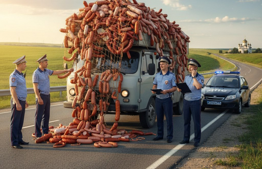 Из Херсонщины в Крым пытались ввезти 120 кг просроченной колбасы