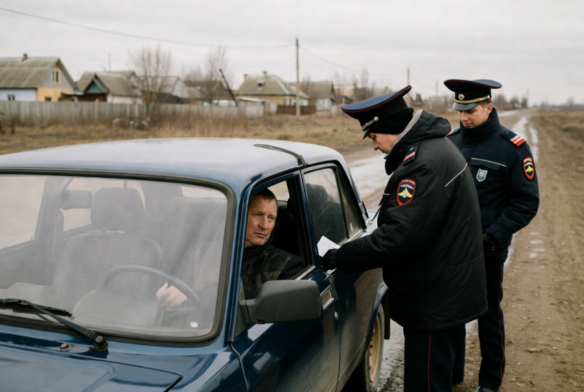 Житель Херсонщины напечатал водительские права на принтере и попался ГИБДД 