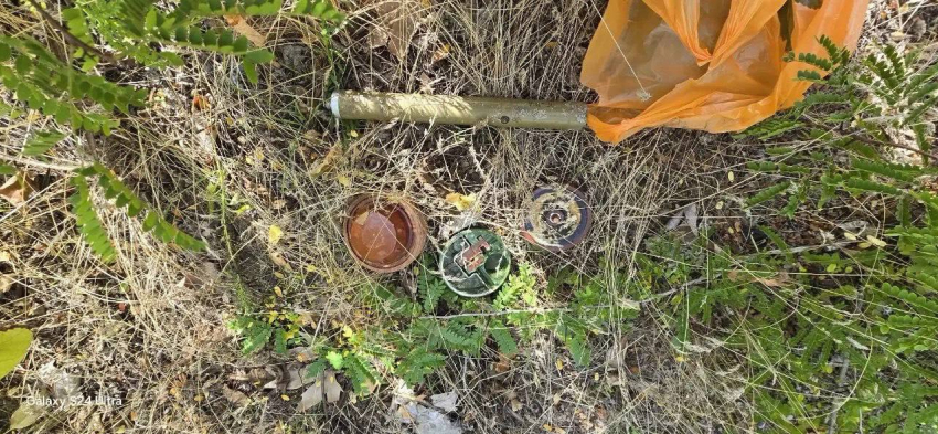 Бомбу в пакете нашли во дворе школы Новокаховского округа