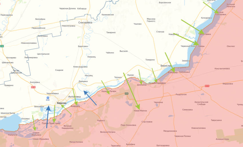 Херсонскую область за минувшие сутки военные обстреляли 98 раз