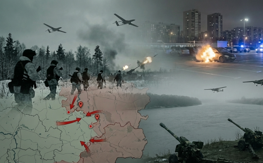 Сводка СВО, 23 декабря: ВС РФ подошли к Славянску, Киев ответил актом устрашения Кремля и тупик на Херсонском фронте