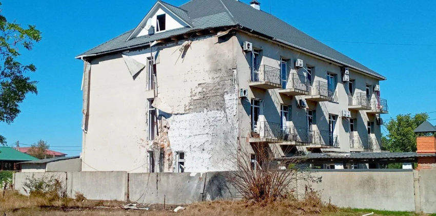 На Херсонщине дрон ВСУ атаковал управление Черноморского заповедника